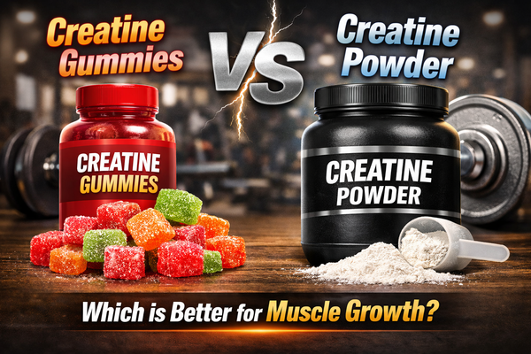 Creatine Gummies vs Powder: Which Is Better for Muscle Growth?