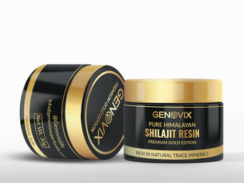Genovix Pure Himalayan Shilajit Resin