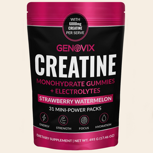Genovix Creatine + Electrolytes Gummies