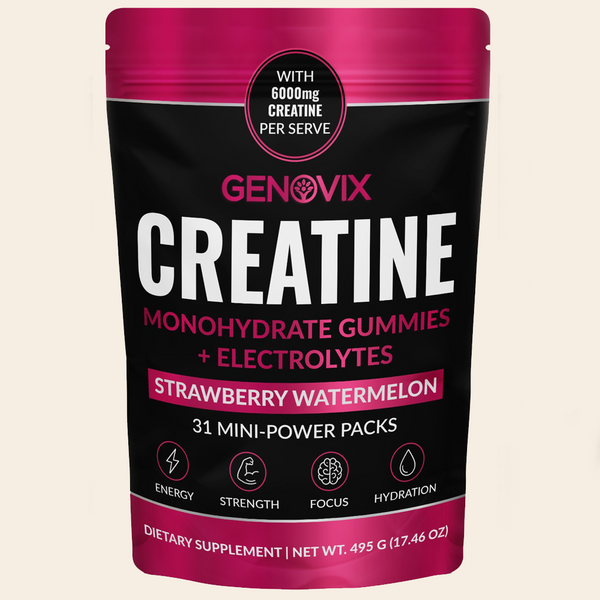 Genovix Creatine + Electrolytes Gummies