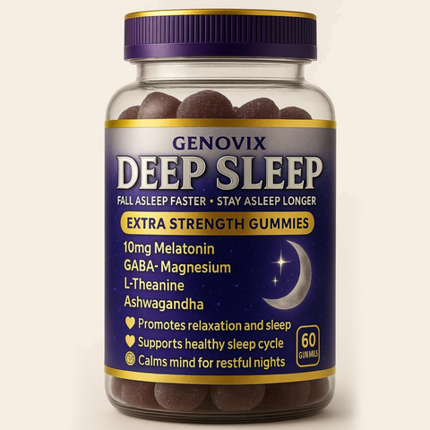 Genovix Deep Sleep – Extra Strength Gummies